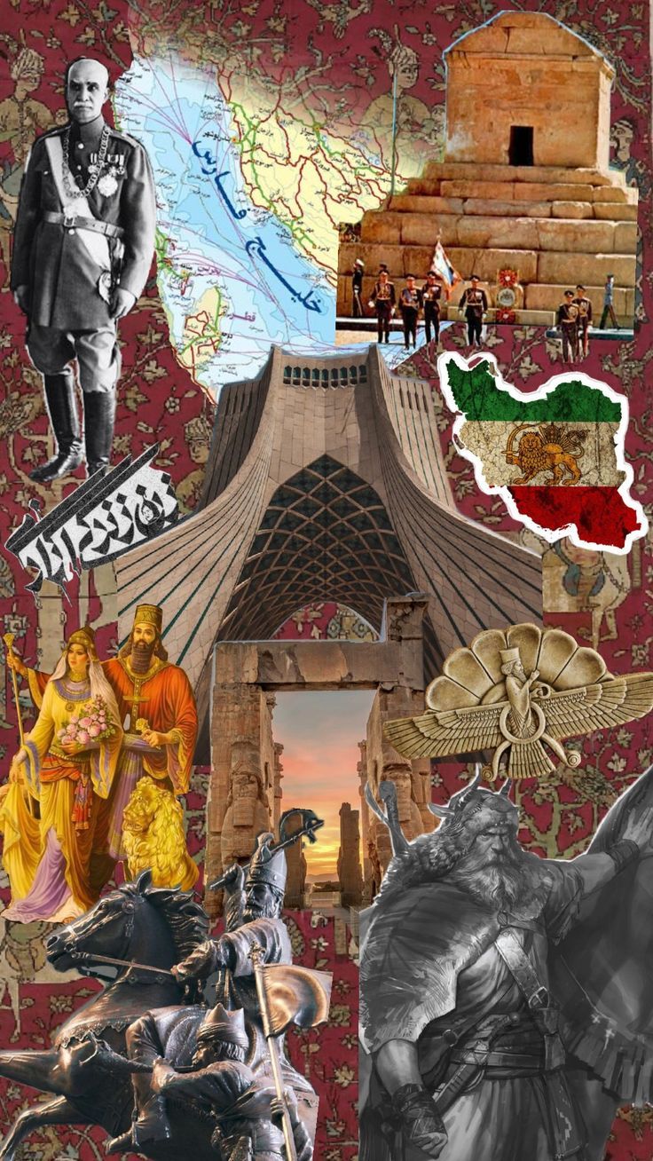 736x1308 An image of Iran's historical summary. Iran history timeline, Wallpaper iran, Iran culture