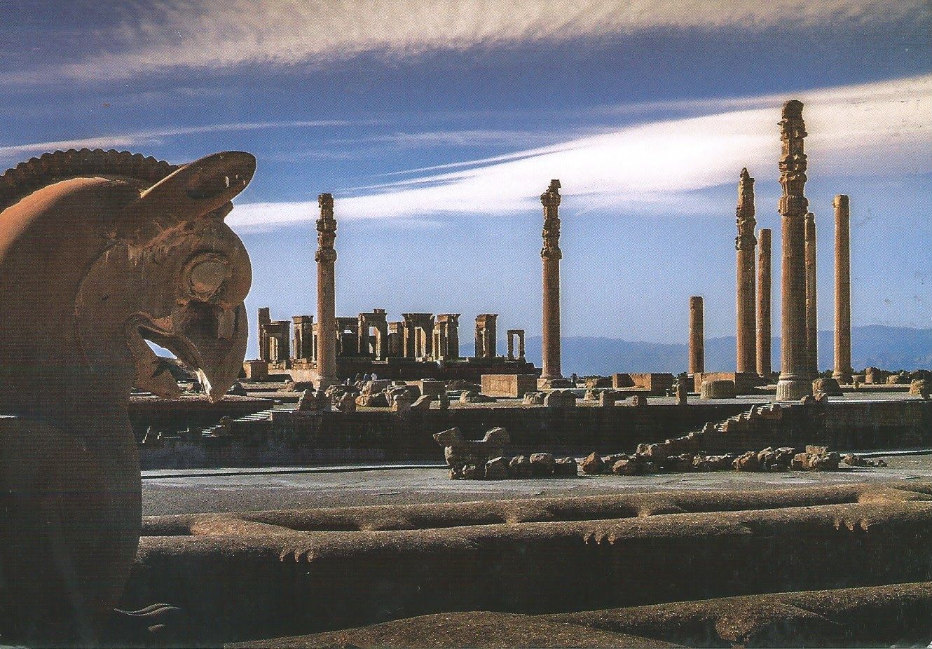 1330x926 MY POSTCARD PAGE: IRAN Persepolis