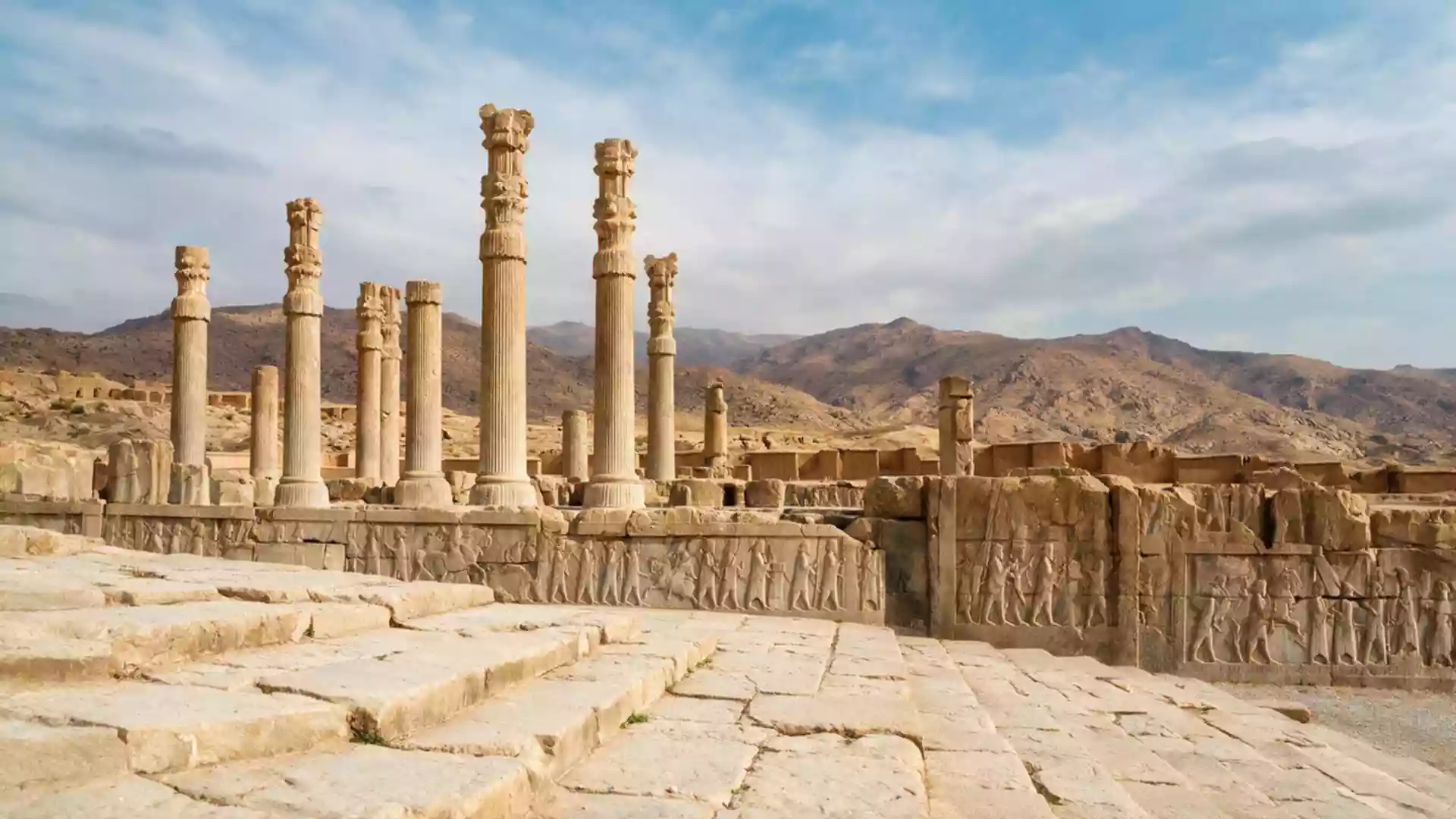 1920x1080 Persepolis, the terraced throne of the Achaemenid kings