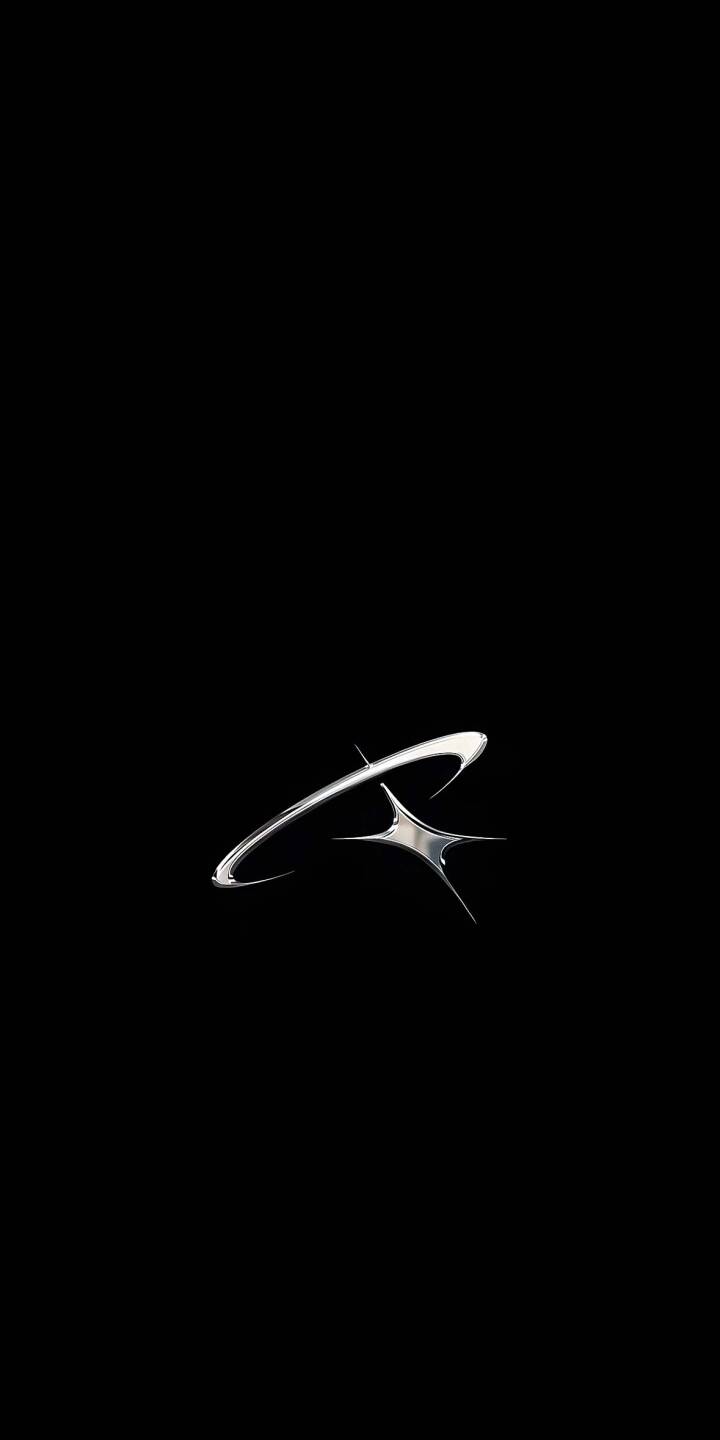 720x1440 Aesthetic Y2K Black Space Icon