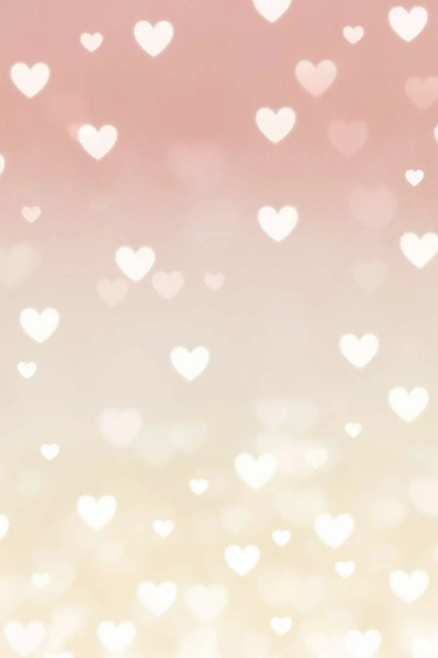 896x1344 Light Pink and Red Bokeh Background for Valentine Day