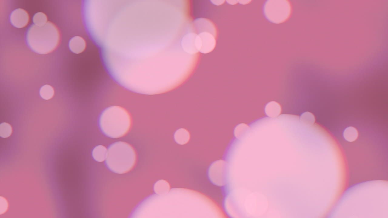 1280x720 Pink gradient with bokeh effect wallpaper