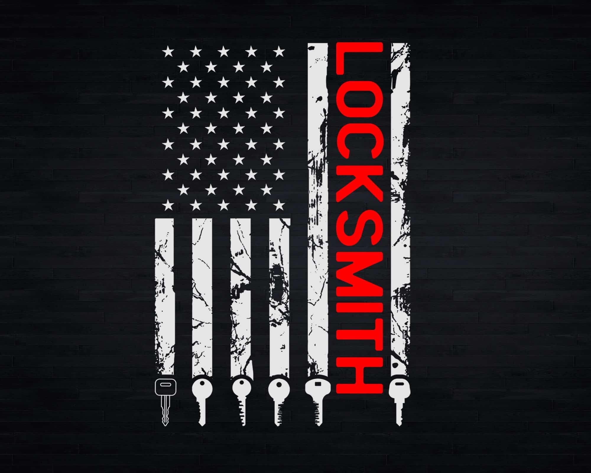 2000x1600 Locksmith American Flag Svg Png Cricut Files