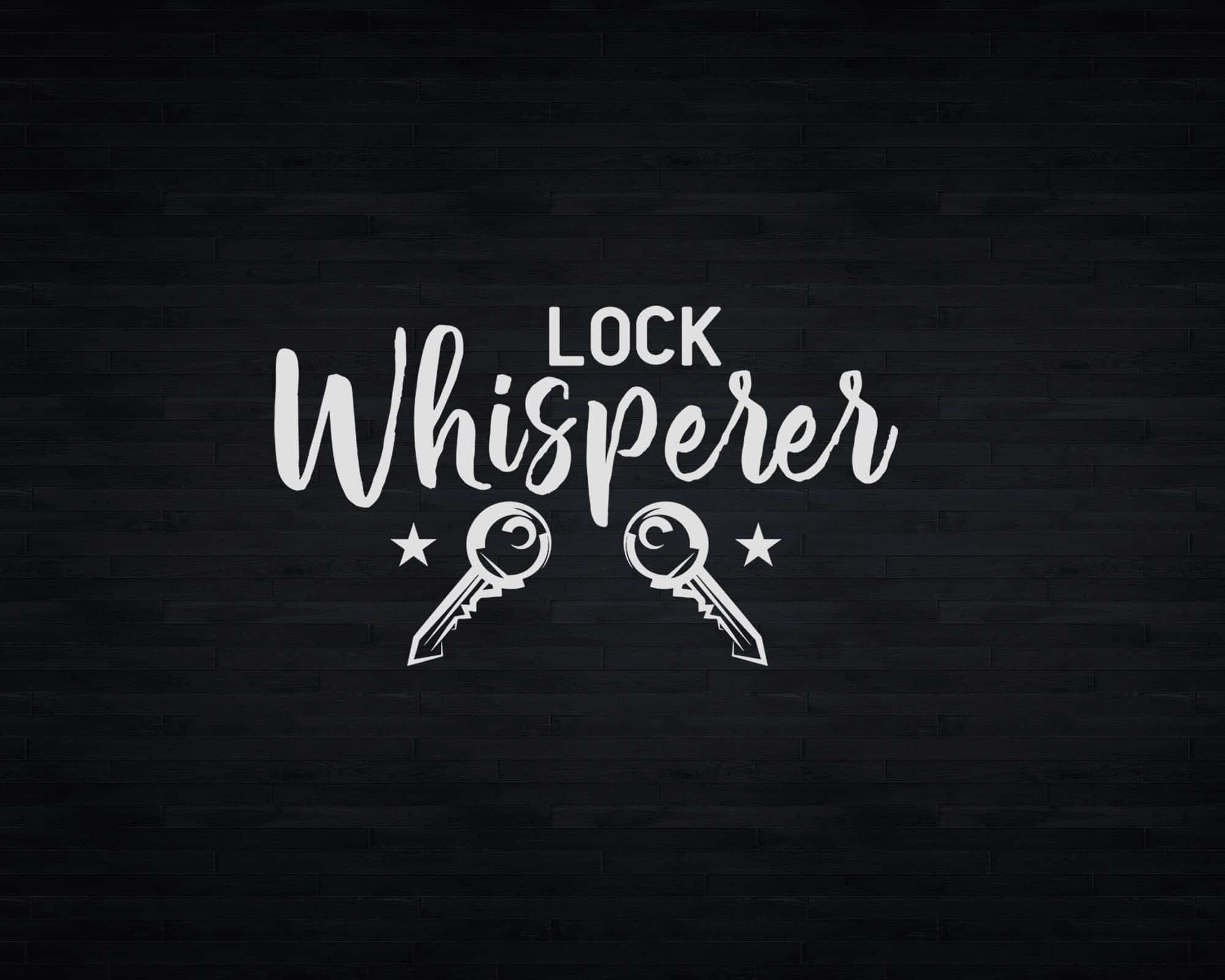 2000x1600 Lock Whisperer Funny Locksmith Free Svg Png Cricut Files