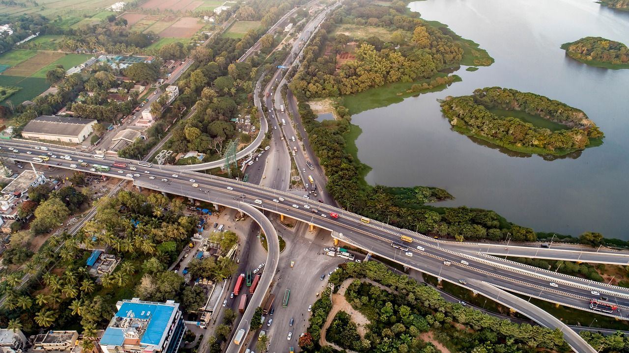 1280x719 Hebbal Flyover Areal