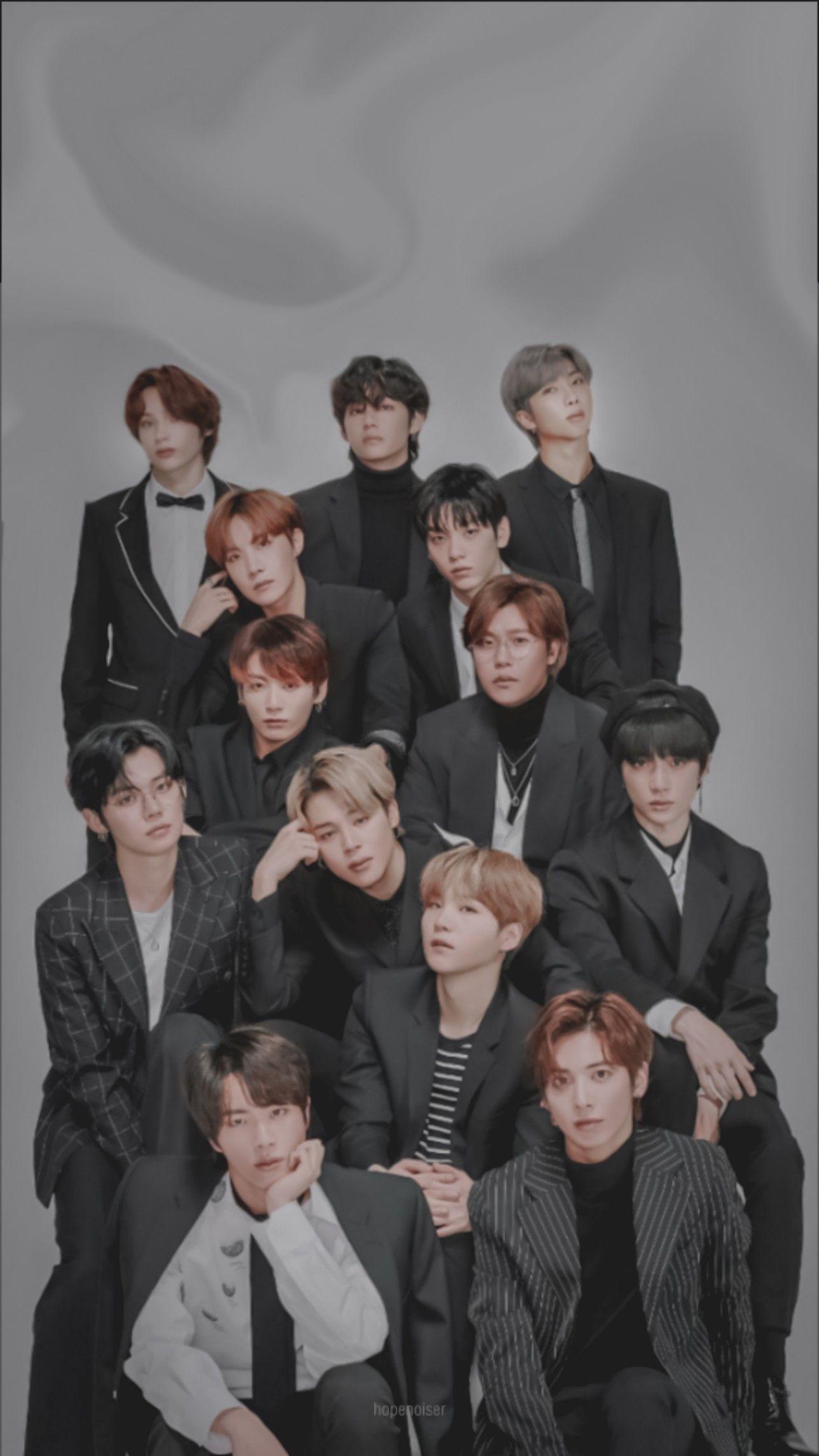 1288x2289 BTS x TXT. Gambar, Pengeditan foto, Wallpaper ponsel