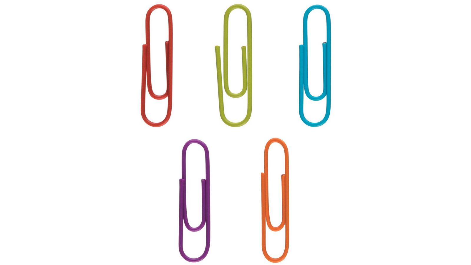 1600x900 Bright Vinyl Paper Clips