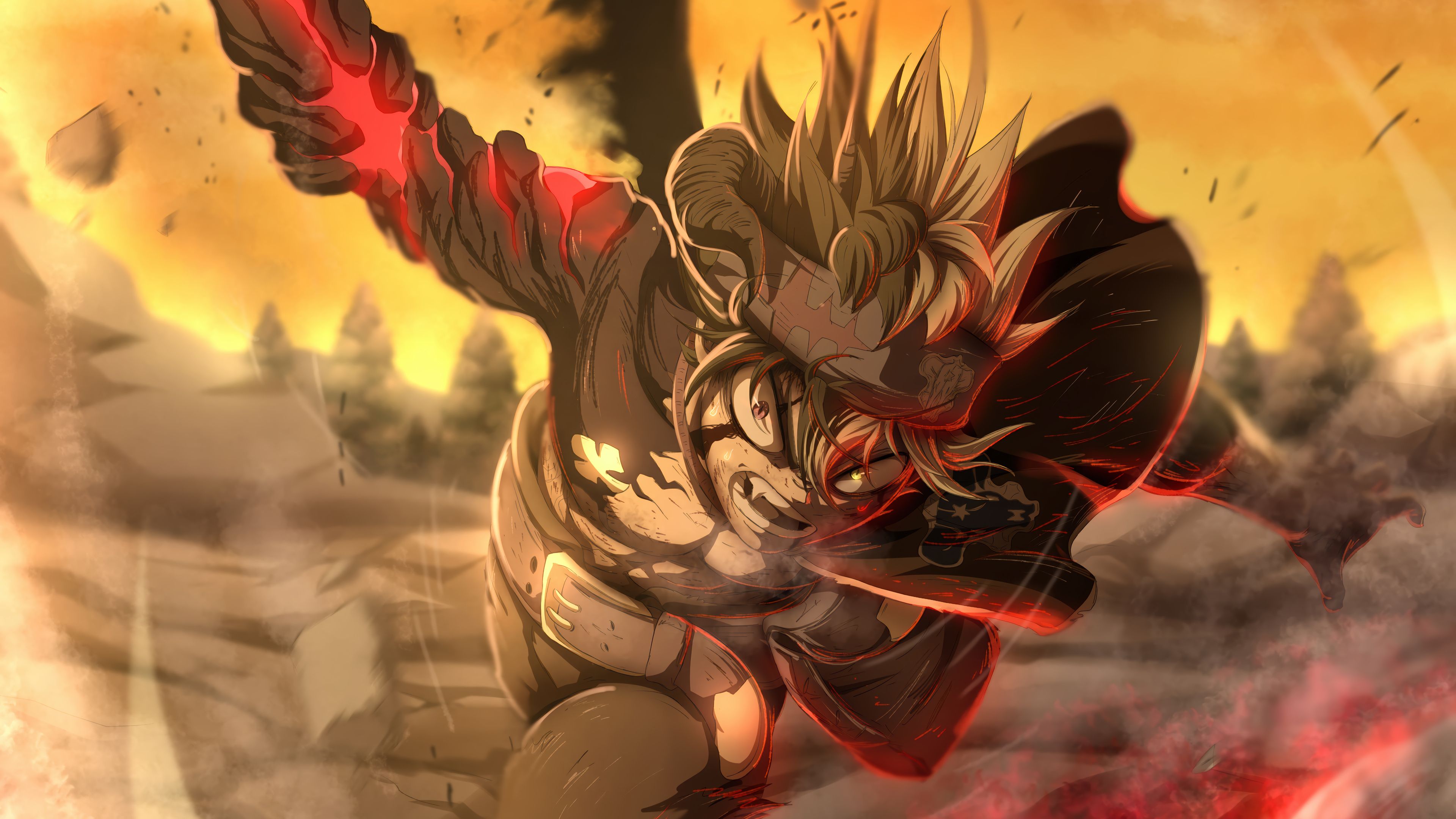 3840x2160 Black Asta Black Clover Wallpaper 4K HD PC l