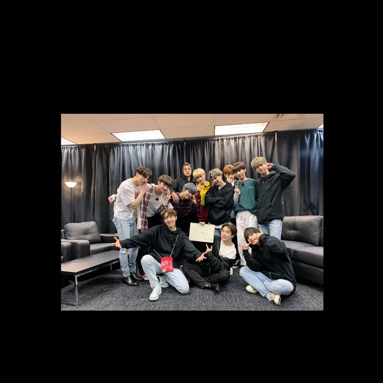 1280x1280 Bts X Txt X Enhypen Wallpaper