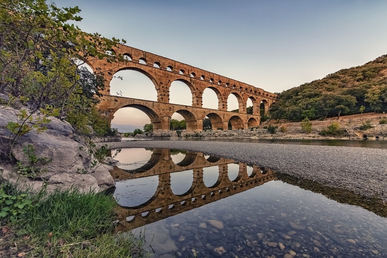 1300x868 Poster Roman Aqueduct