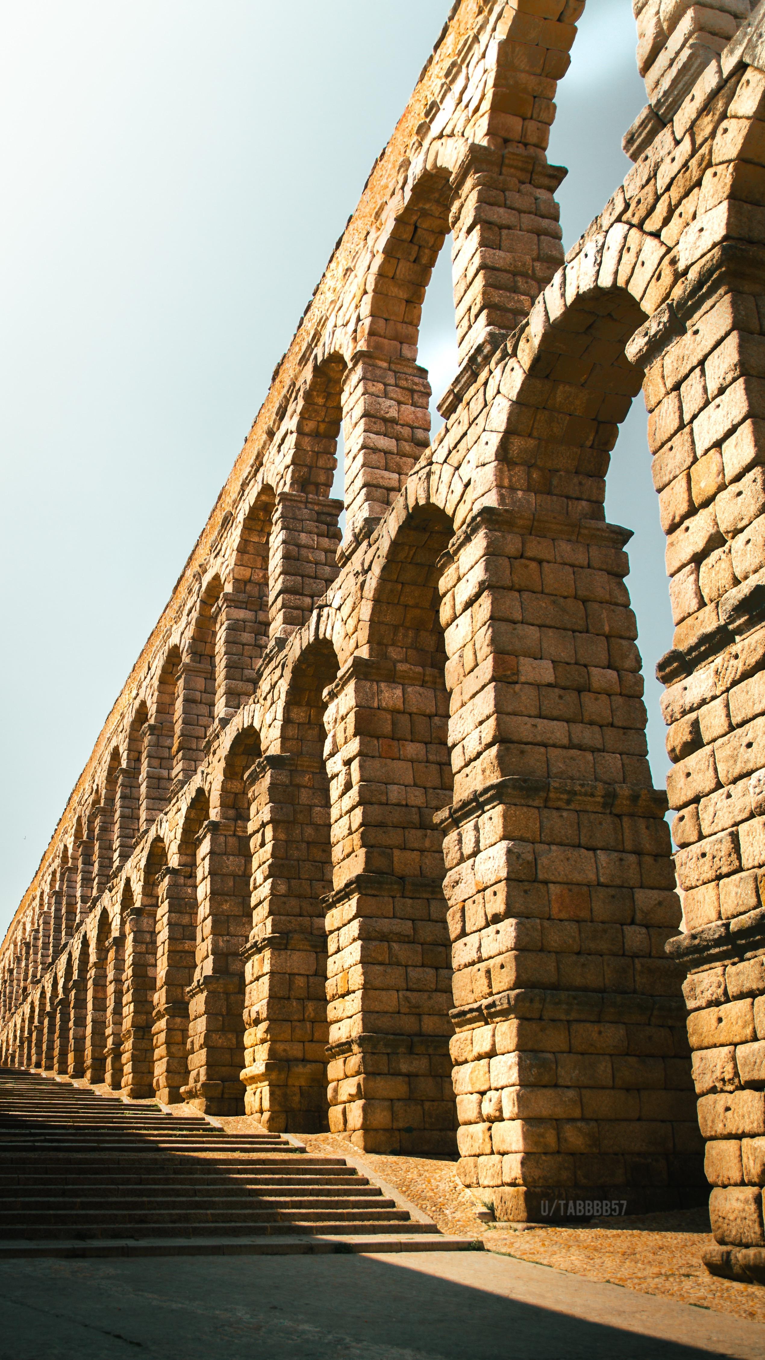 2540x4516 Some of my photo of the Roman Aqueduct of Segovia, Spain. From my trip in July