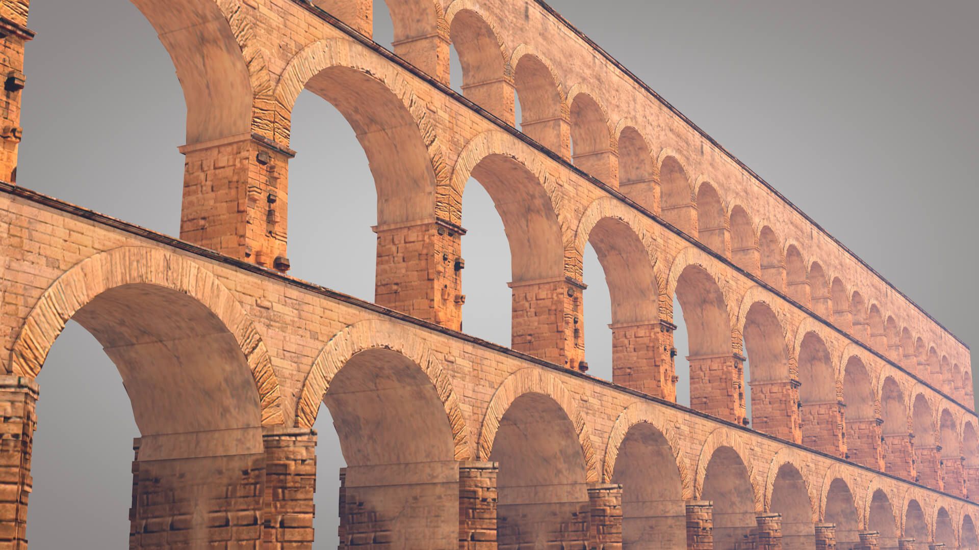 1920x1080 Roman Pont Du Gard Aqueduct