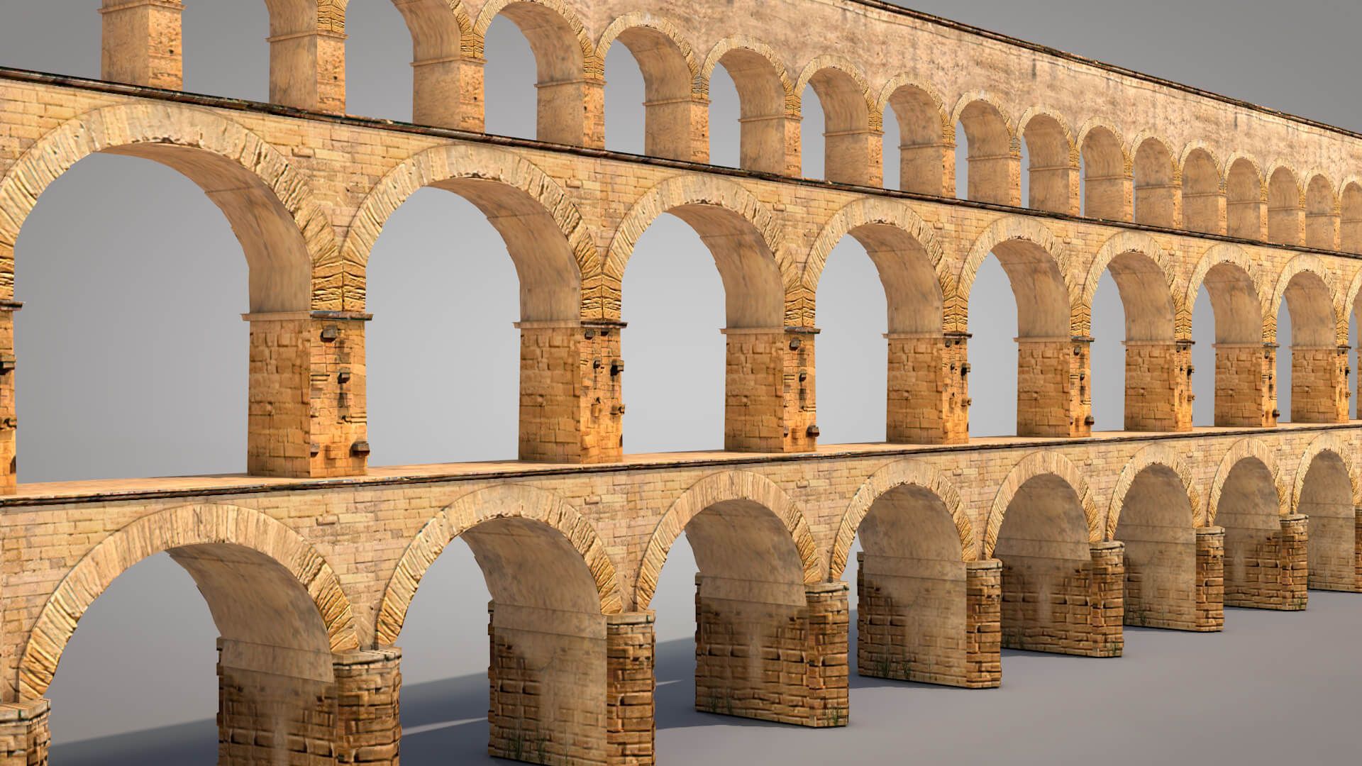 1920x1080 Roman Pont Du Gard Aqueduct