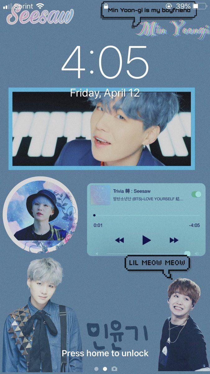 675x1200 BTS x TXT Wallpaper had to make sure the time & date will show. ( look at the pic below to understand what I'm saying )
