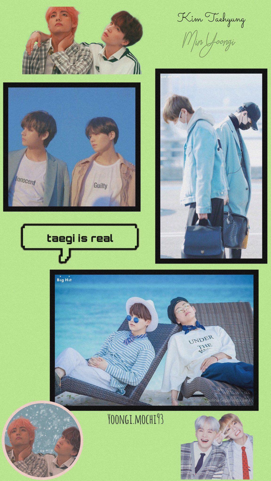 1152x2048 BTS x TXT Wallpaper - Here's Taegi