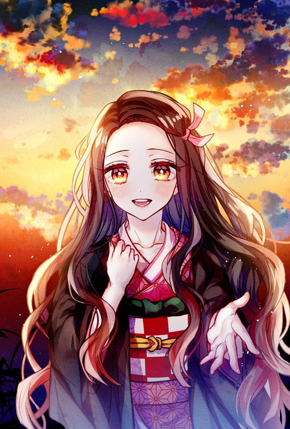 Nezuko Aesthetic Wallpapers Top Free Nezuko Aesthetic Backgrounds Wallpaperaccess