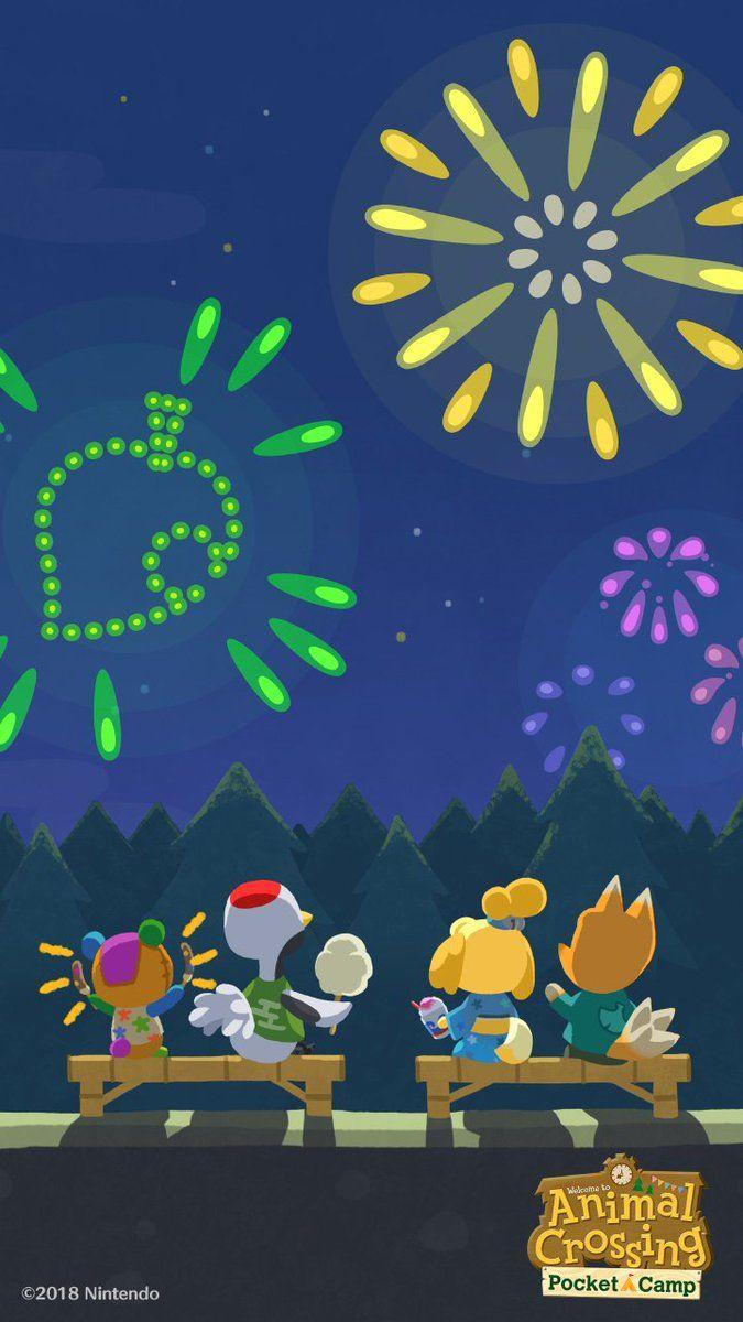675x1200 Isabelle summer, everyone! To celebrate the season and say thank you to our campers, we have a gift for you! Please feel free to save this lovely wallpaper and