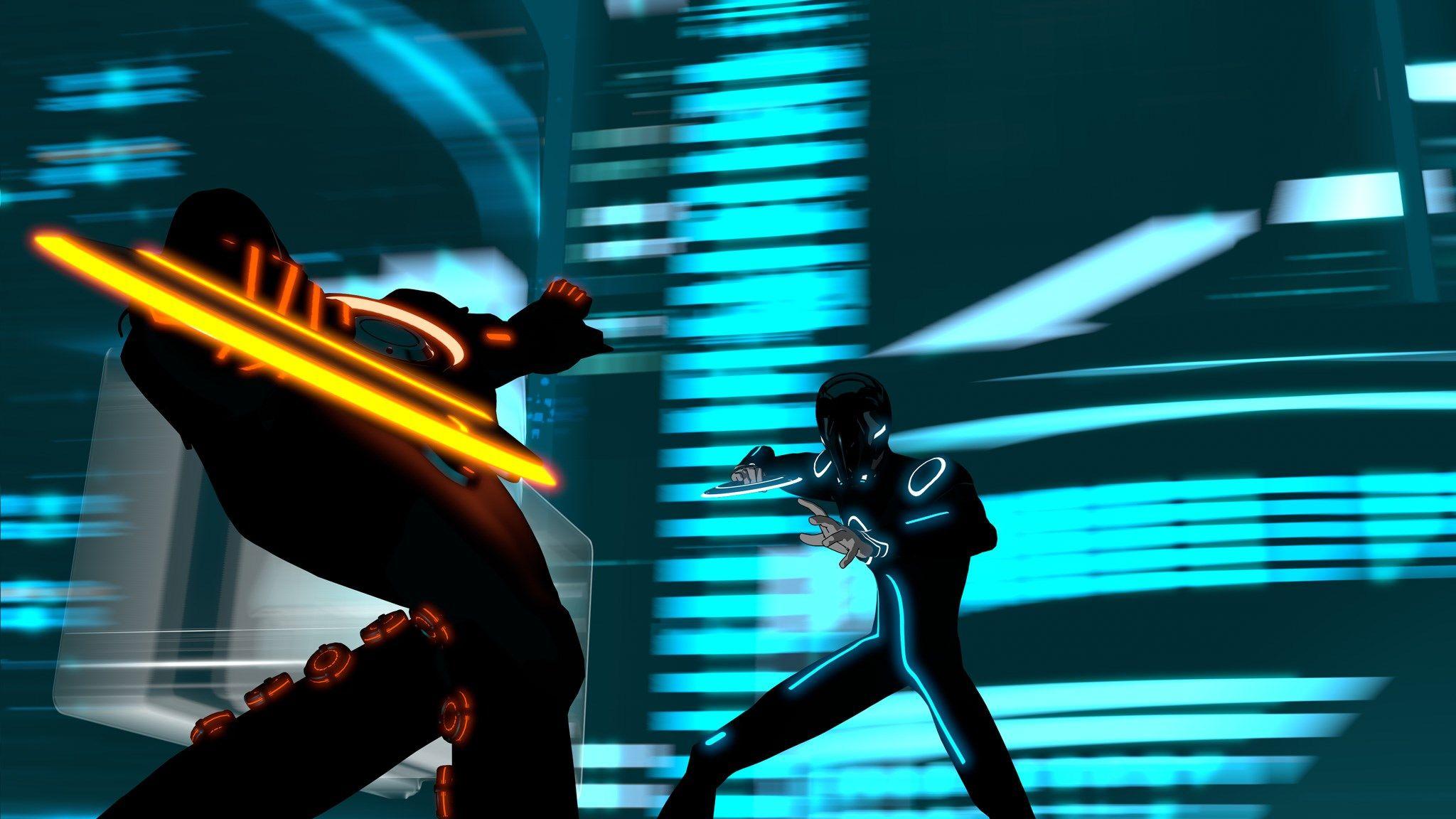 2048x1152 tron uprising HD wallpaper, Background