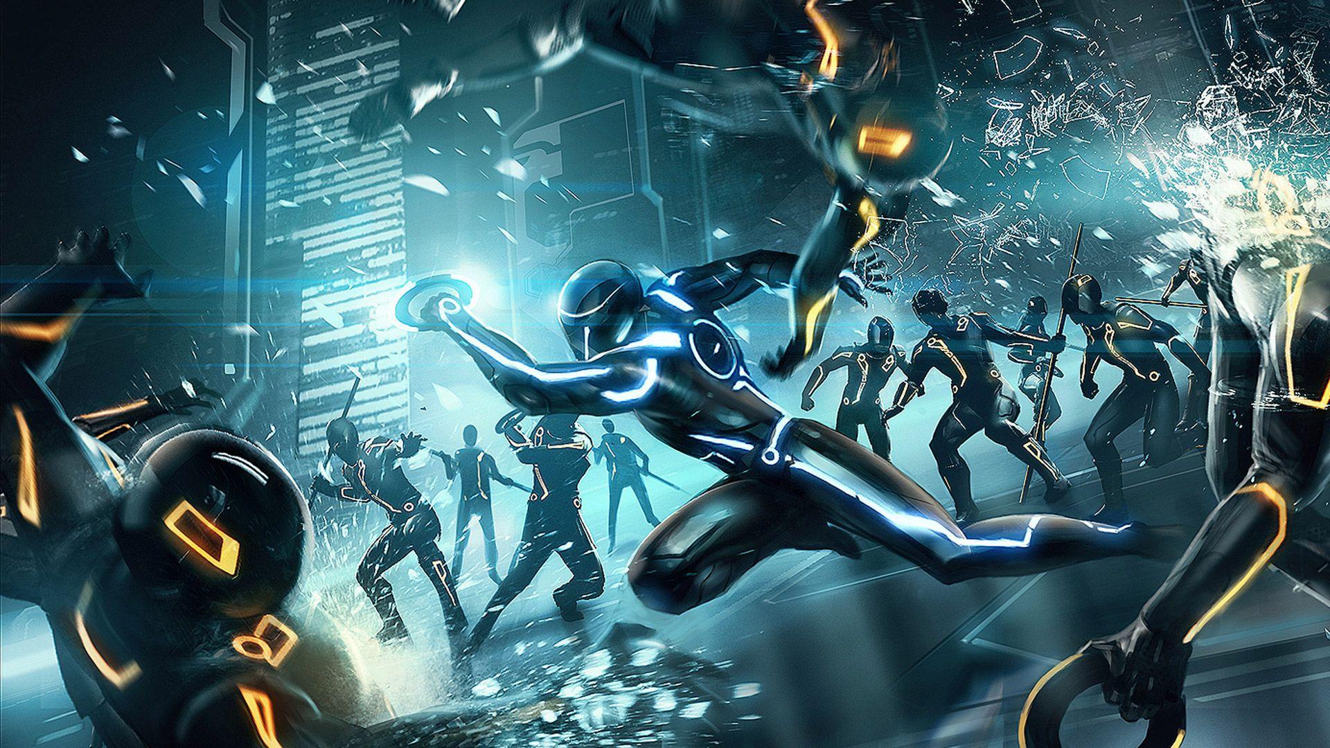 1920x1080 Free download TRON Evolution Wallpaper in 1920x1080 [1920x1080] for your Desktop, Mobile & Tablet. Explore Tron Wallpaper 1920x1080. Tron HD Wallpaper, Tron Desktop Wallpaper, Tron Wallpaper 4K