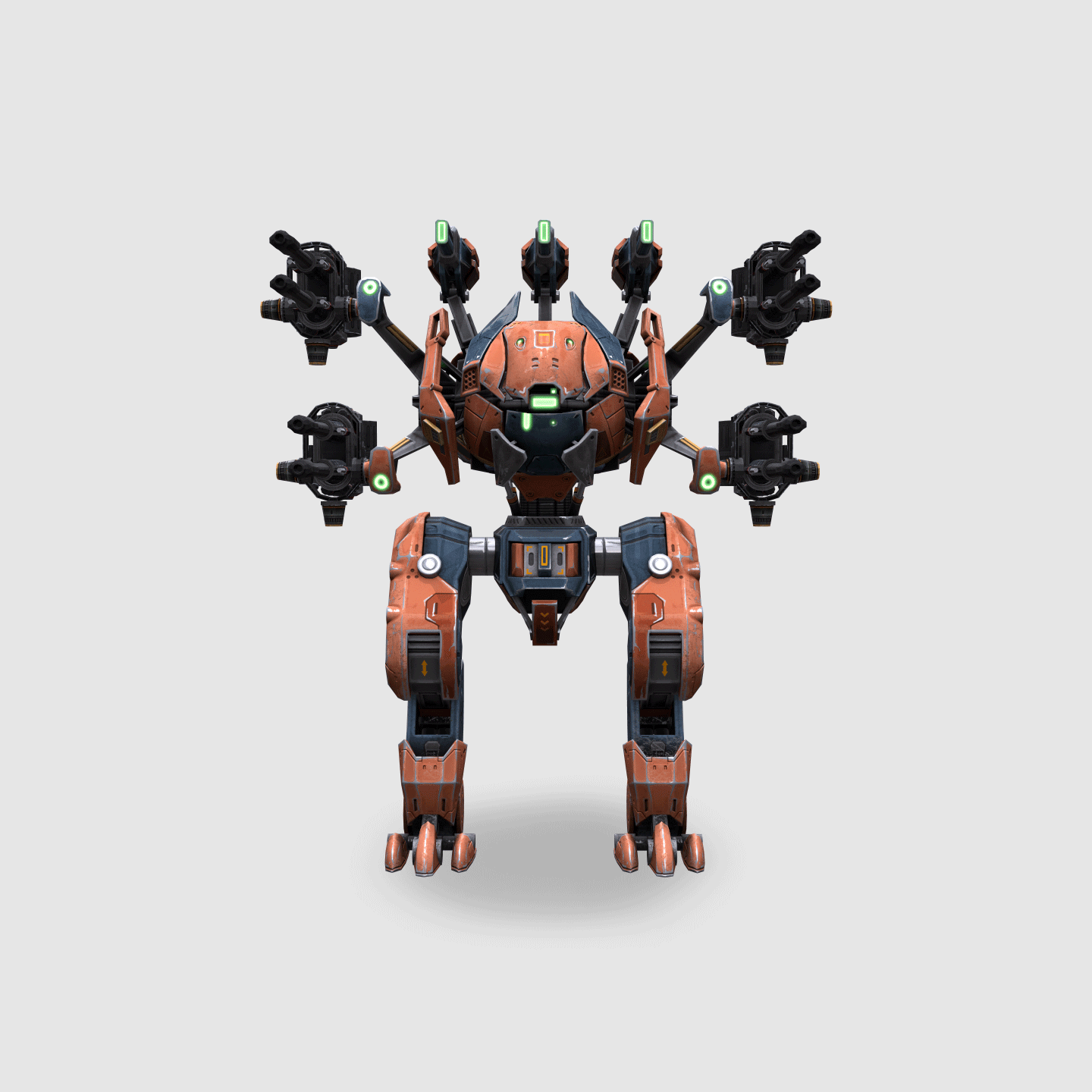1440x1440 War Robots Typhon Wallpaper