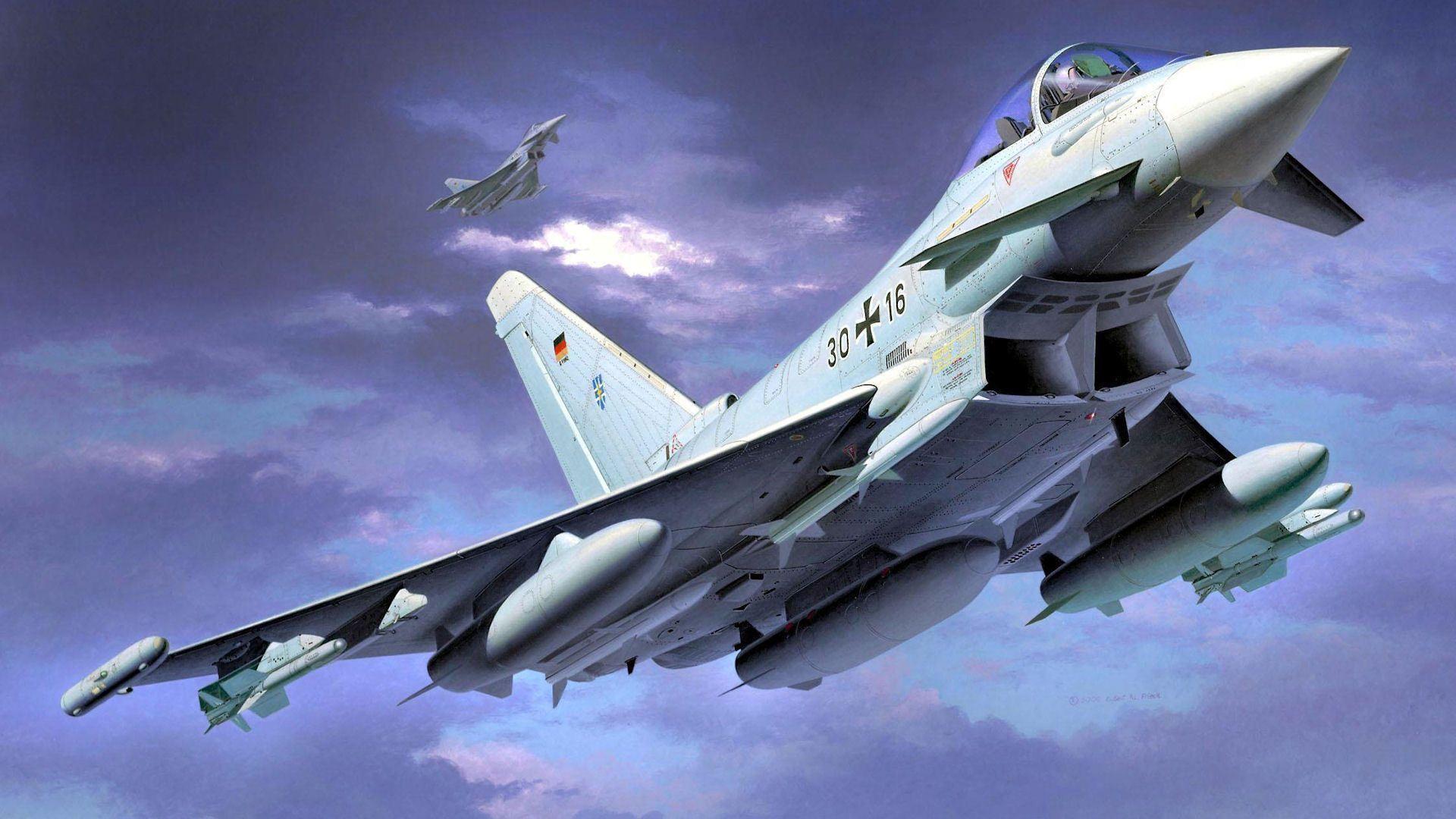 1920x1080 Eurofighter Typhoon Wallpaper