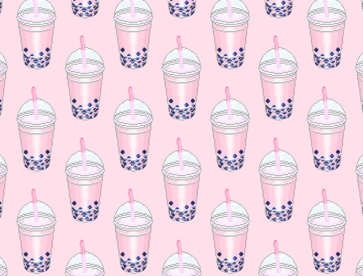 Pink Boba Wallpapers - Top Free Pink Boba Backgrounds - WallpaperAccess