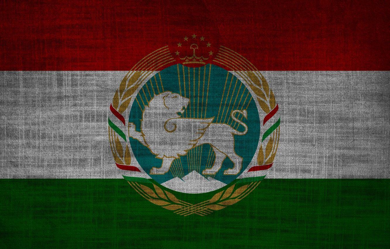 1332x850 Wallpaper Flag, Emblem, Tajikistan, Texture, Tajikistan image for desktop, section текстуры