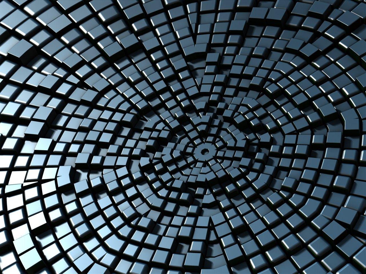 1280x960 structure cubes blockchain 3D Models. Free