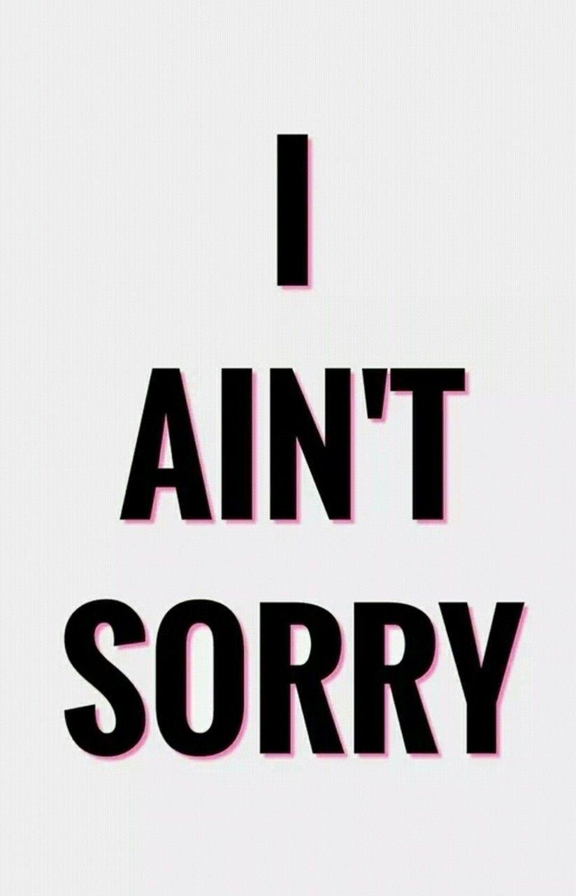 824x1280 Sorry Wallpaper