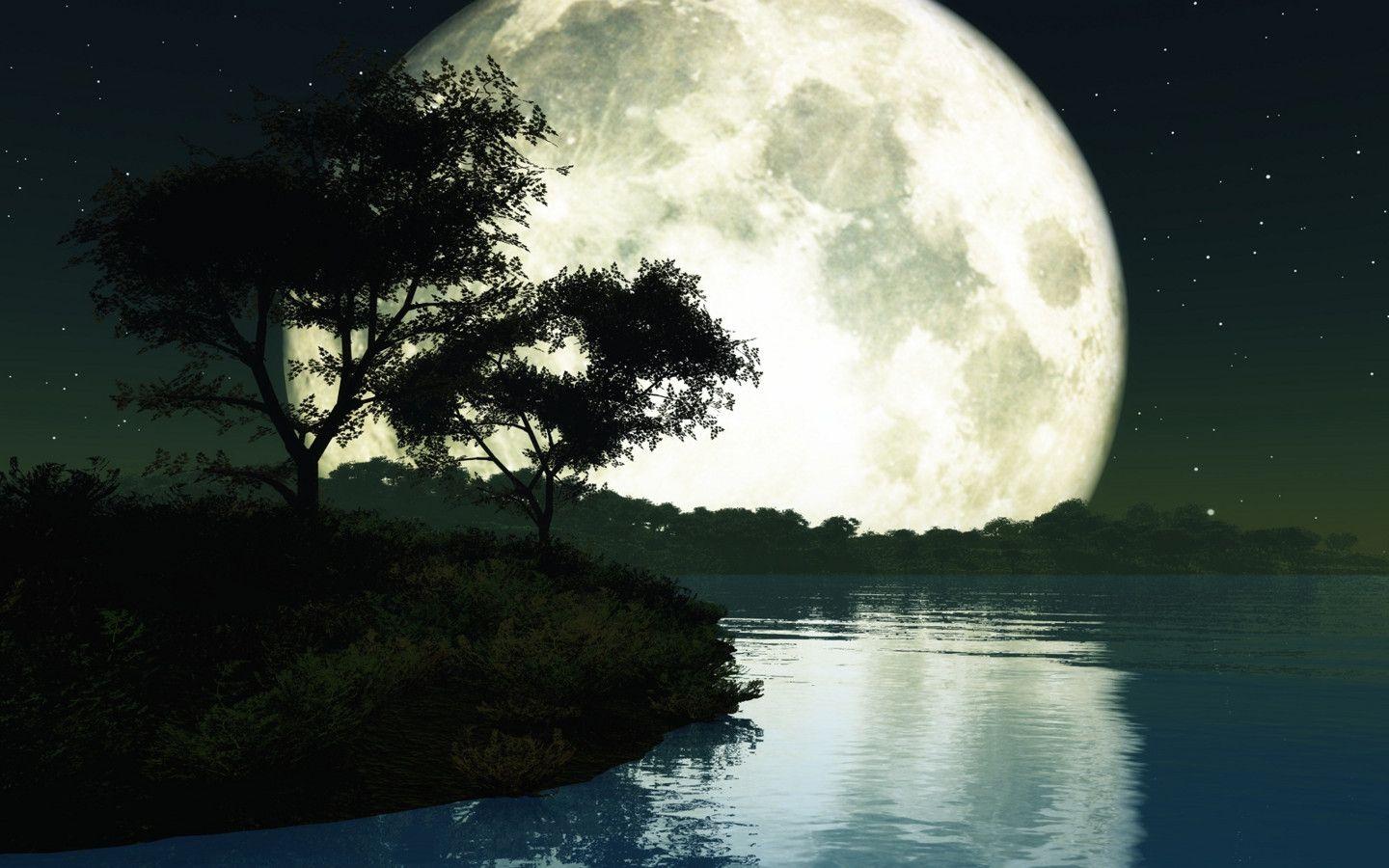 Big Moon Wallpapers - Top Free Big Moon Backgrounds - WallpaperAccess