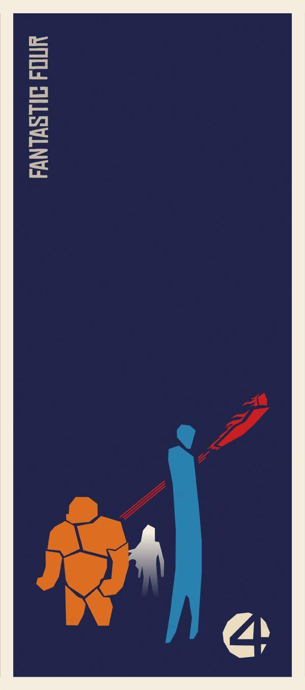 621x1404 Fantastic Four. Movie posters minimalist, Fan art, Fantastic four