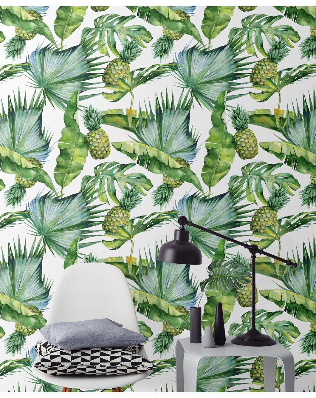 1060x1333 Removable Wallpaper Jungle Theme