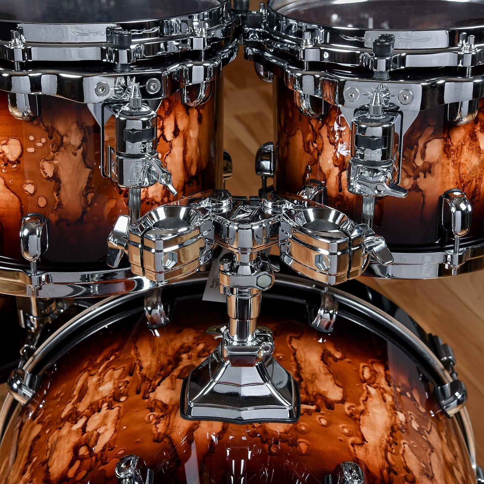 1600x1600 Tama Starclassic Walnut Birch 10 12 16 22 4pc. Drum Kit Molten Brown Burst. Drums, Drum Kits, Drums Wallpaper