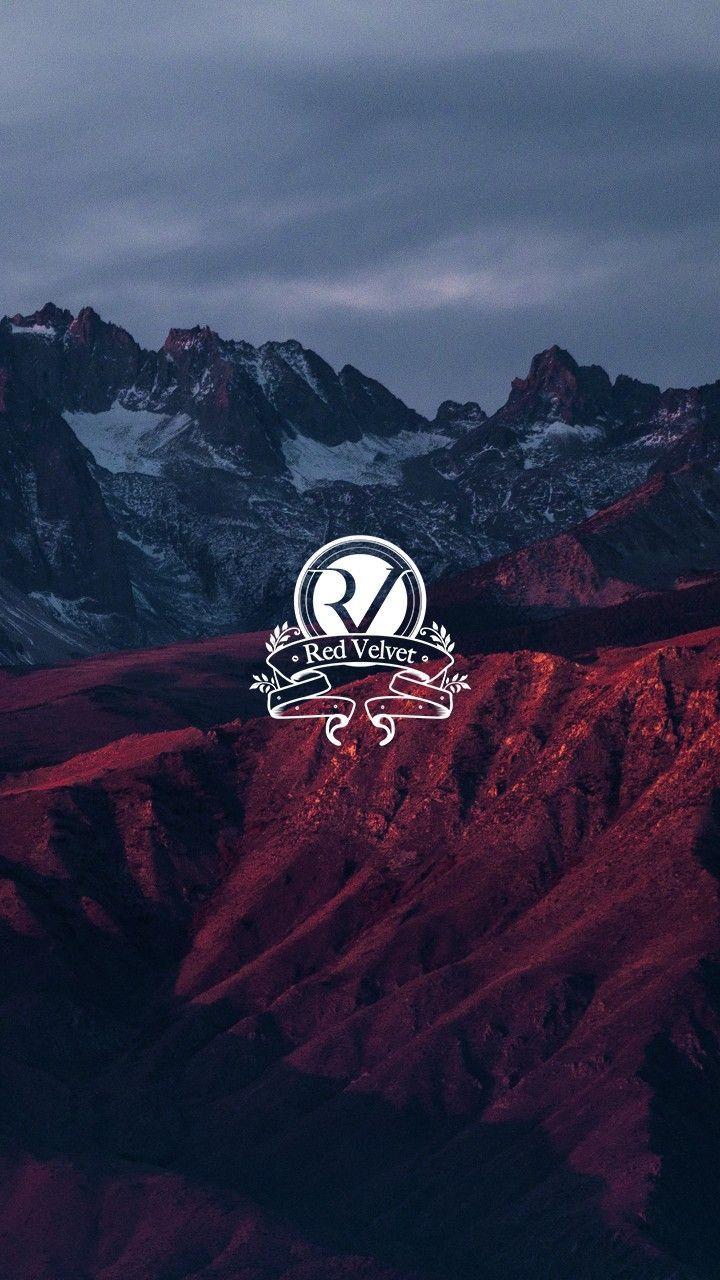 720x1280 Red Velvet Logo Wallpaper