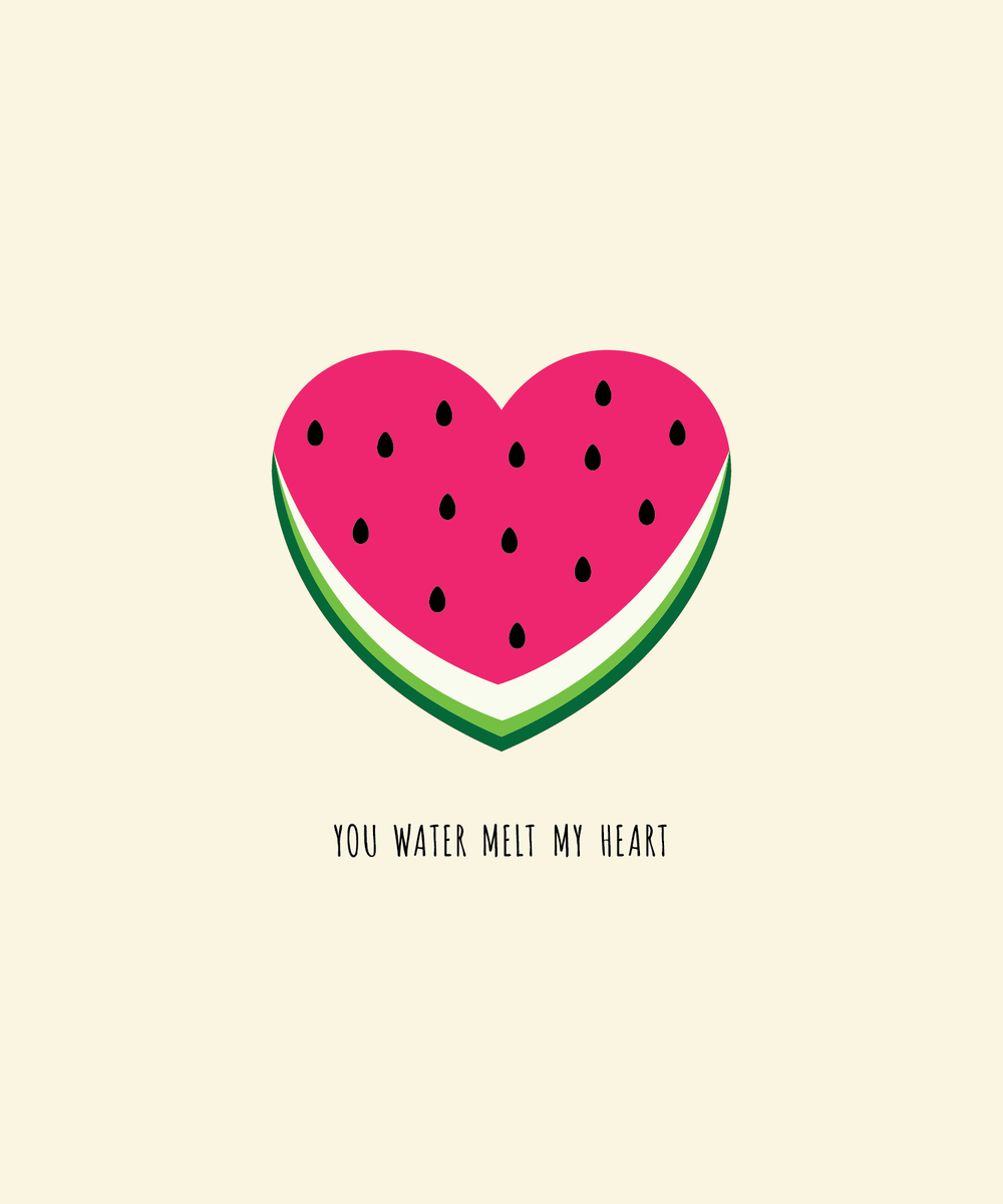 1000x1200 MakingLovely_FruitSweethearts 01_watermelon.png. Watermelon Wallpaper, Vintage Flowers Wallpaper, Watermelon Illustration