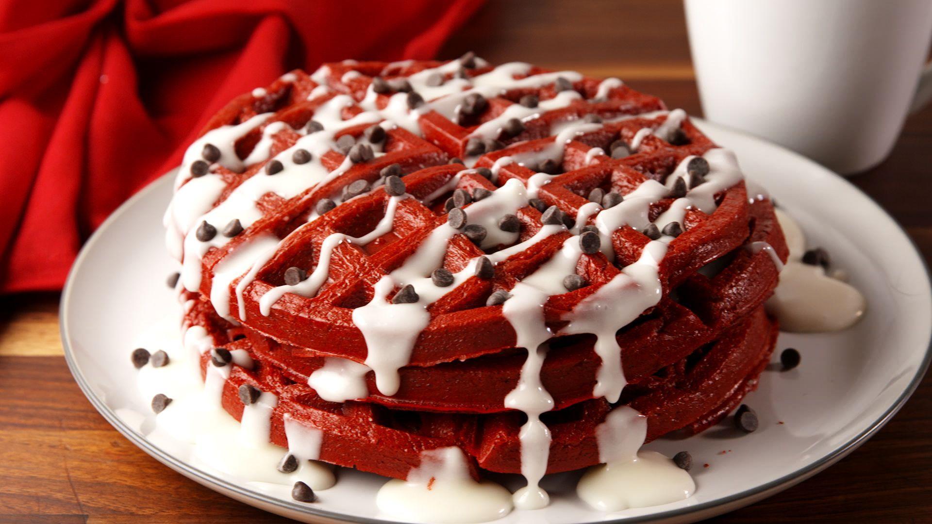 1920x1080 Best Red Velvet Waffle Recipe to Make Red Velvet Waffles