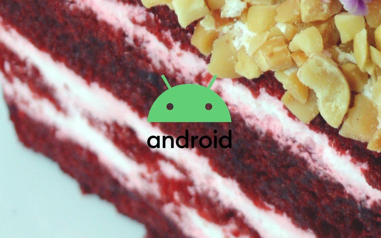 1280x800 Android 11 codenamed internally as Android Red Velvet Cake