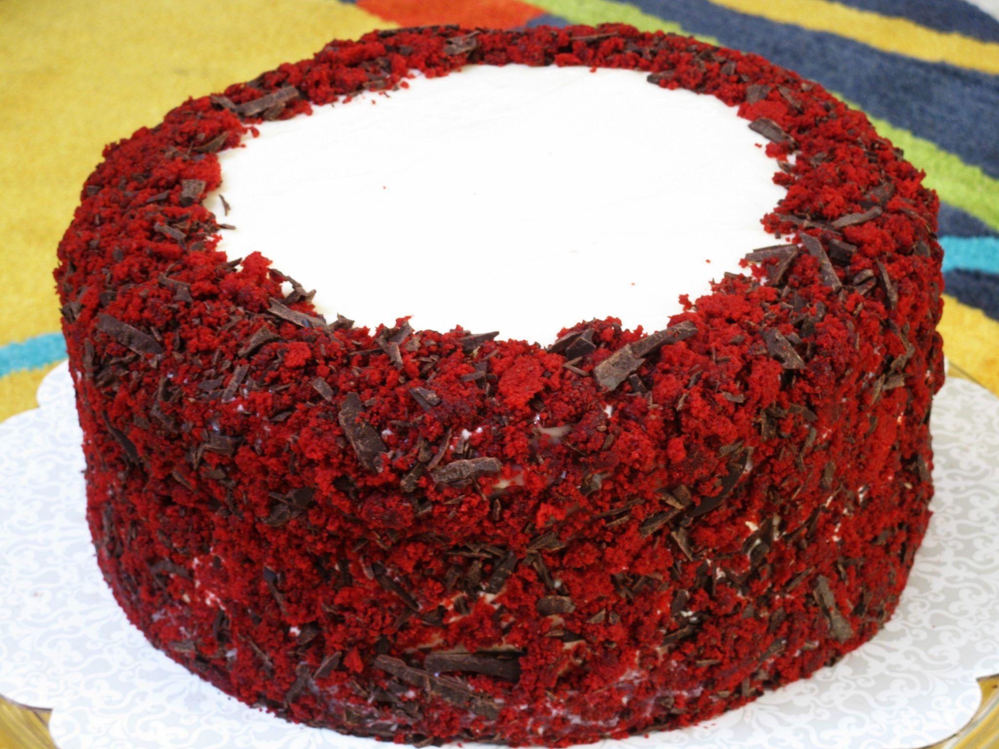 2048x1536 Red Velvet Cake Picture and Recipe