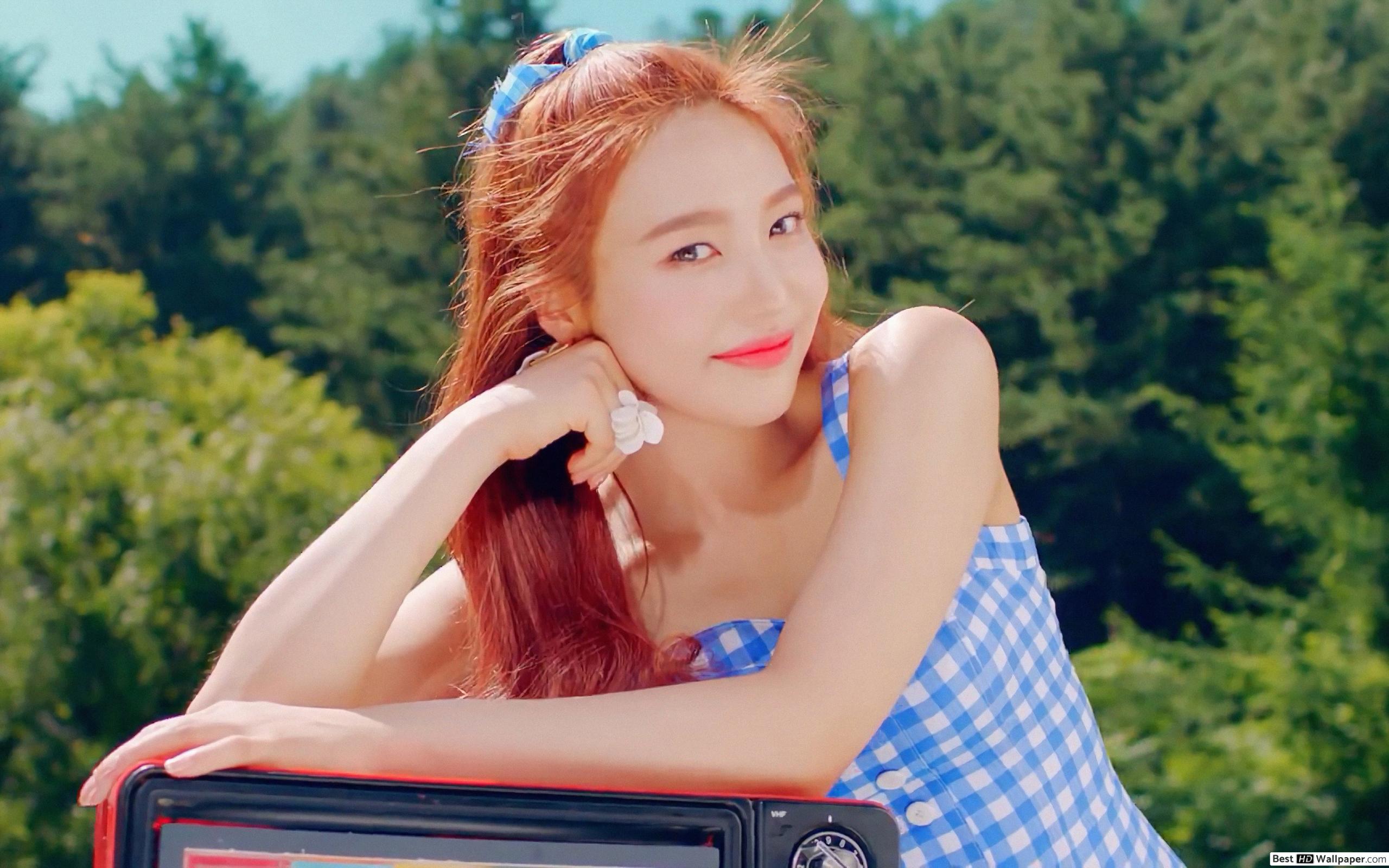 2560x1600 K Pop Band 'Red Velvet' Joy In 'Power Up' MV Shoot HD Wallpaper Download