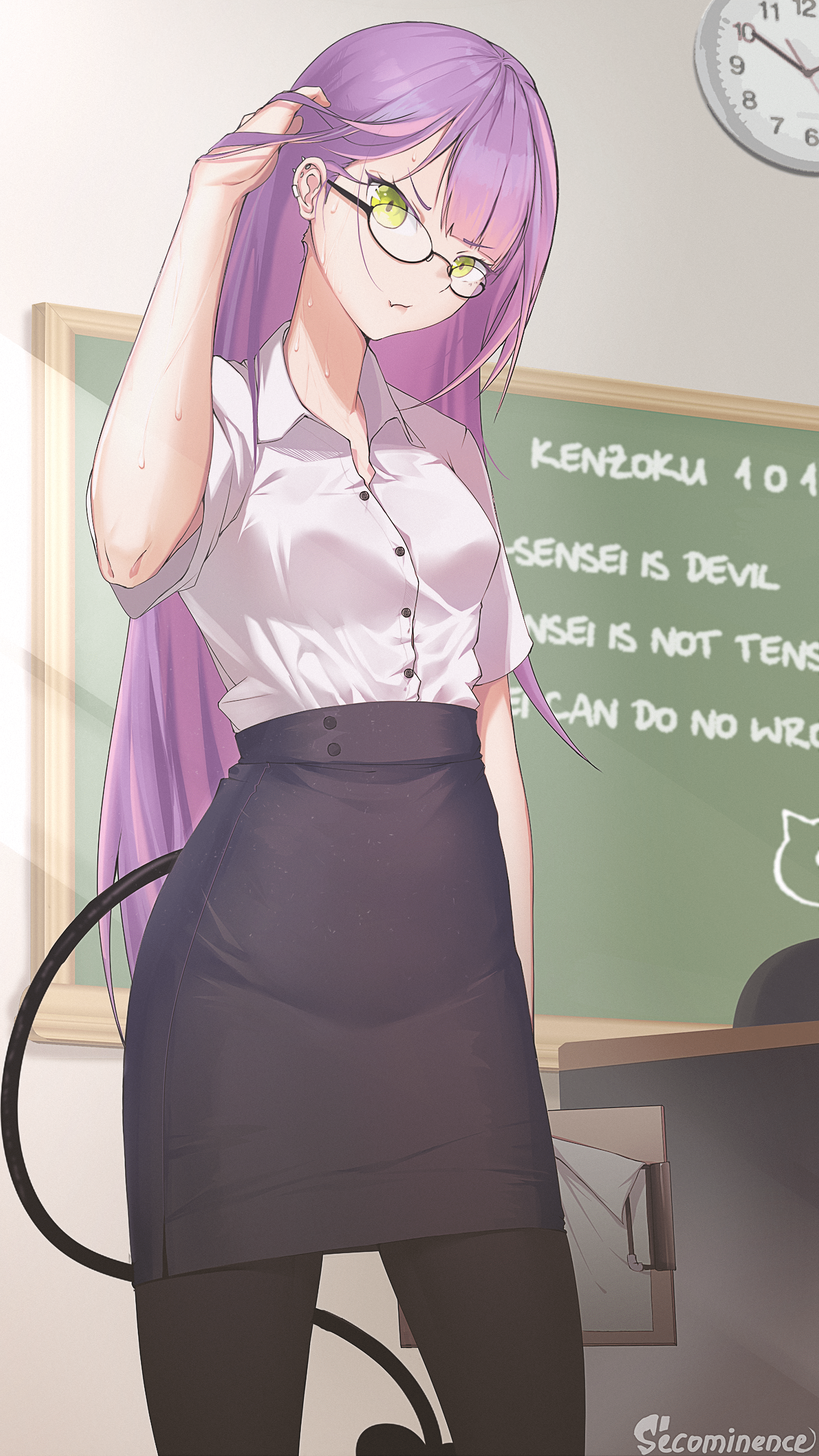 2250x4000 Tokoyami Towa Wallpaper