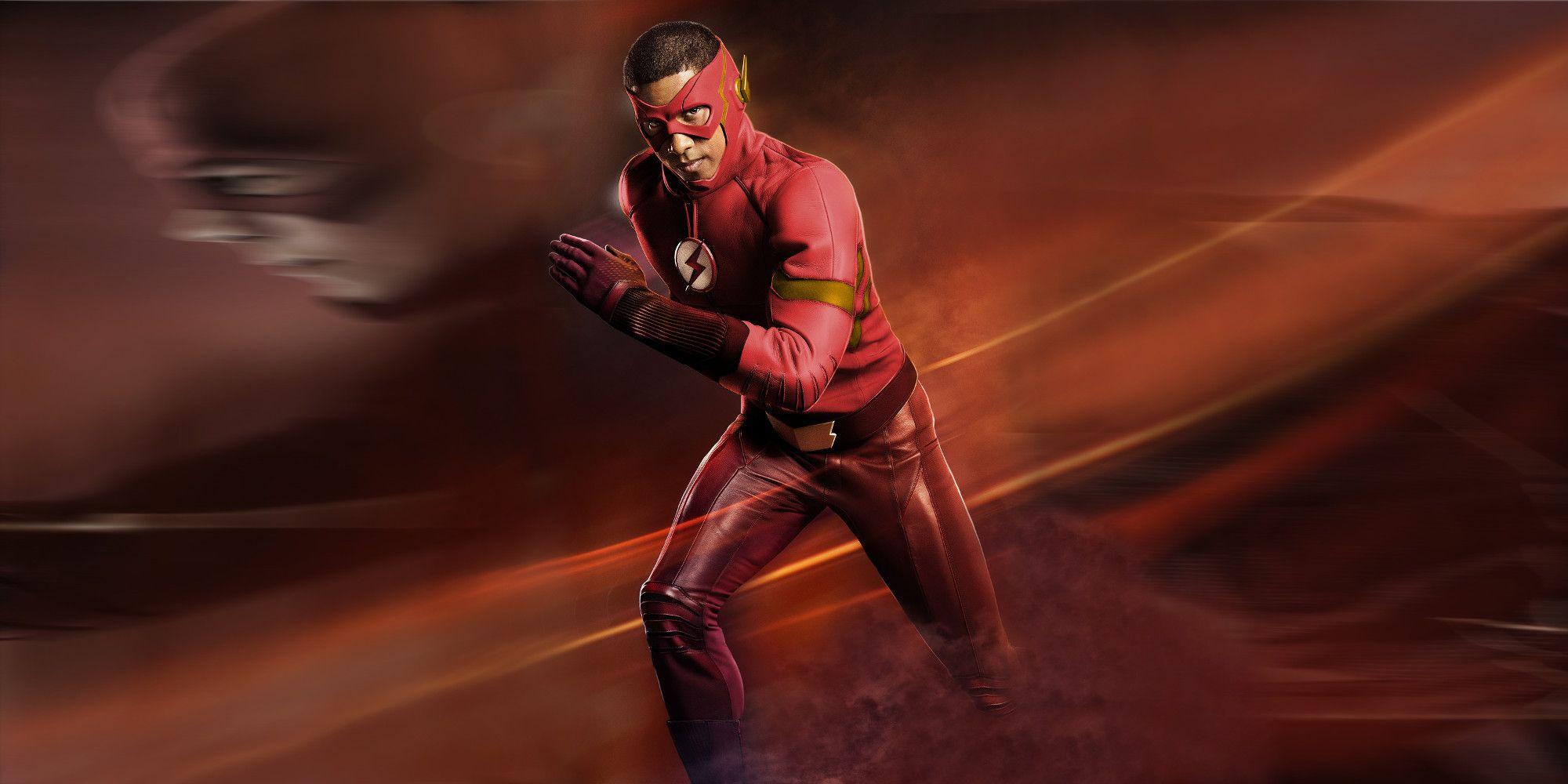 2000x1000 Wally West As The Flash Red Suit 1366x768 Resolution HD 4k Wallpaper, Image, Background, Photo and Picture
