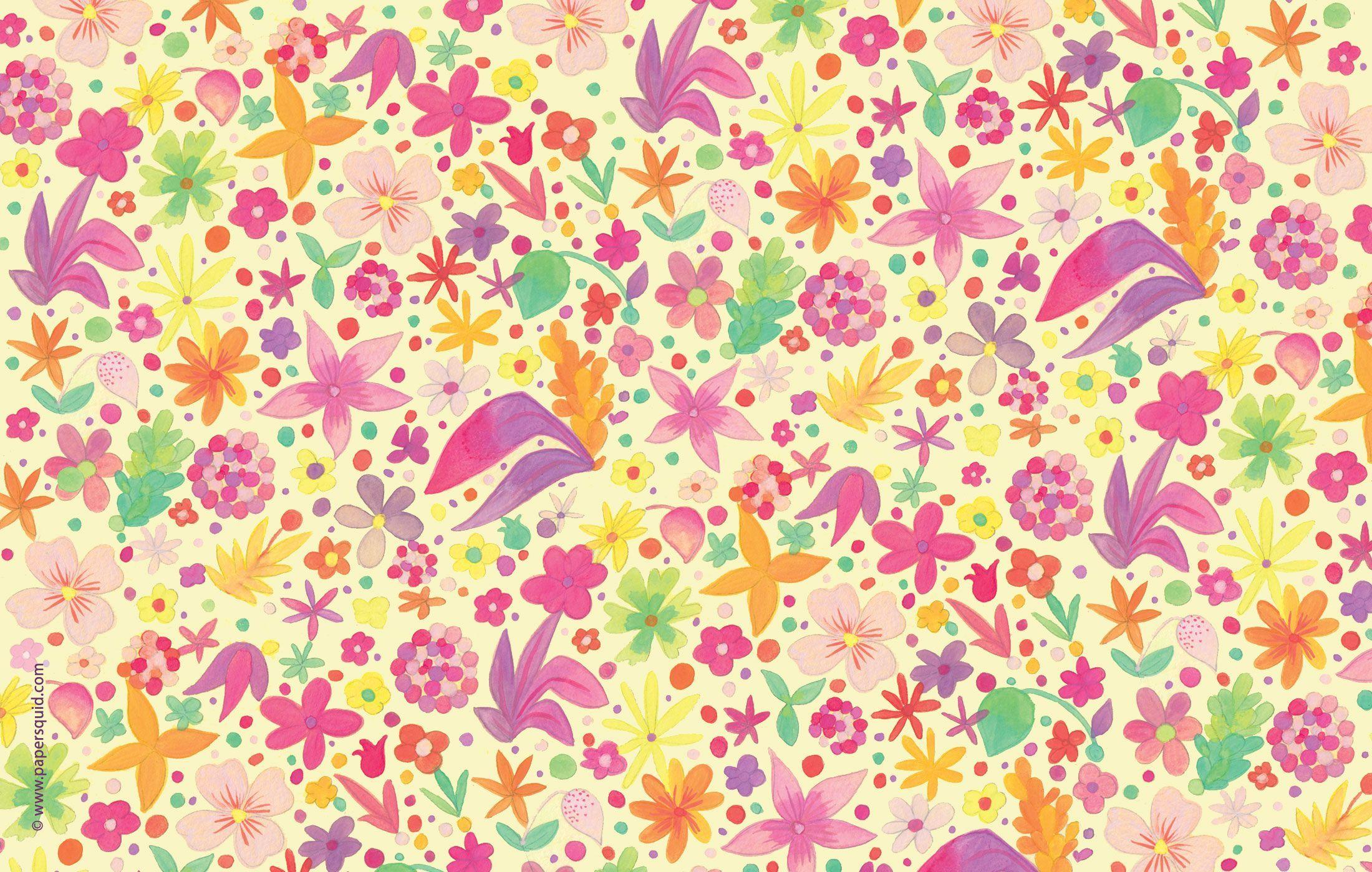 2200x1400 Floral Computer Wallpaper