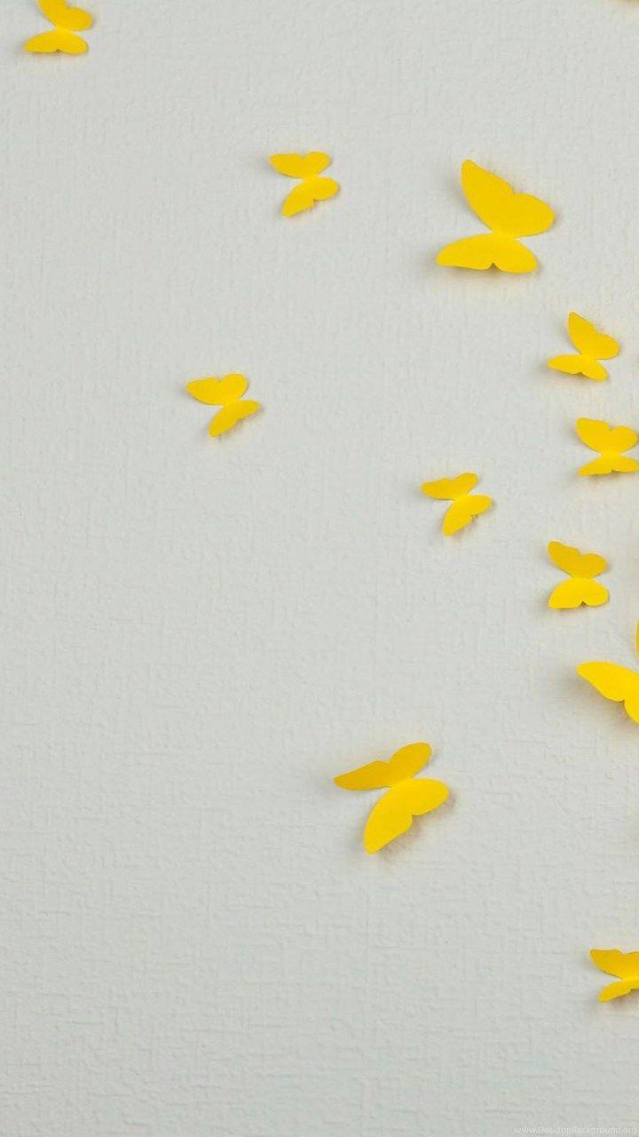 720x1280 White And Yellow Wallpaper HD Wallpaper Pretty Desktop Background