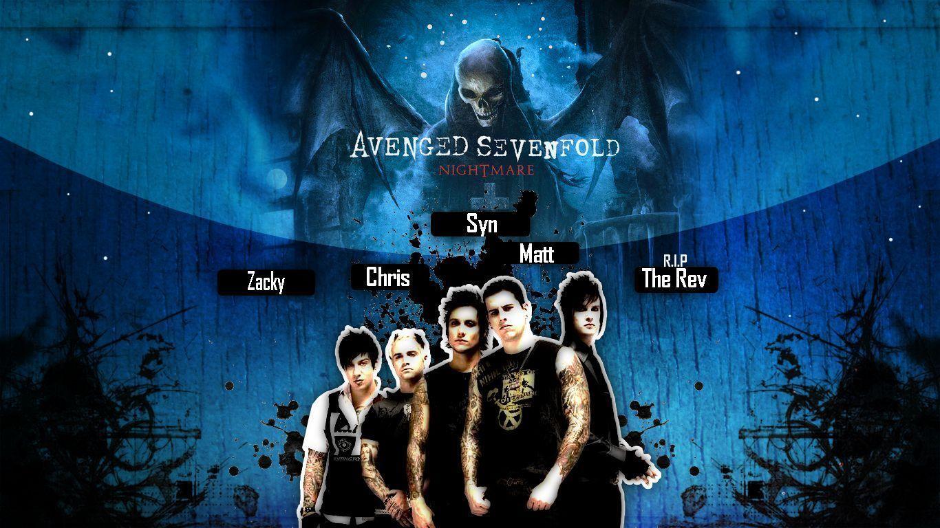 1366x768 Avenged Sevenfold Nightmare Wallpaper Full HD. Avenged sevenfold, Avenged sevenfold wallpaper, Nightmare