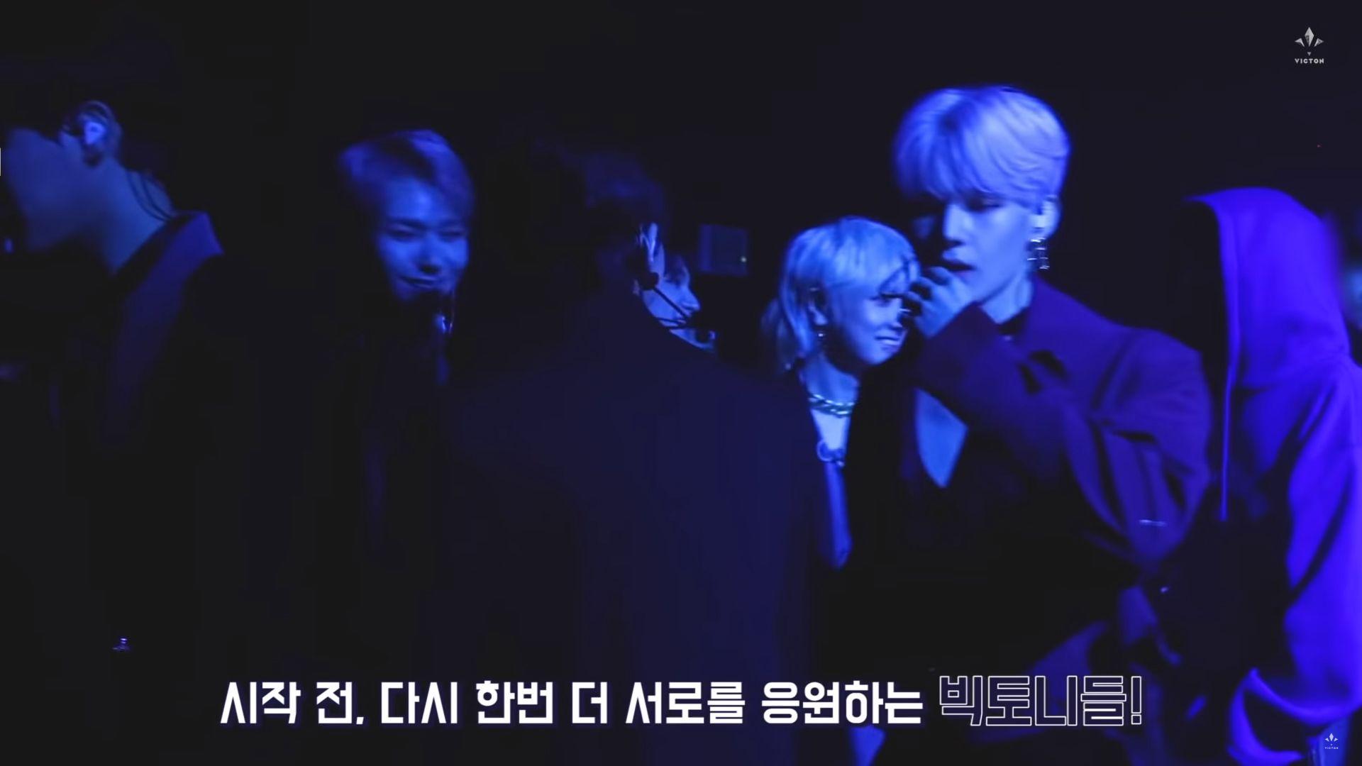 1920x1080 Fans Suspect That X1's Han SeungWoo Headed To VICTON's Comeback Showcase To Show Support