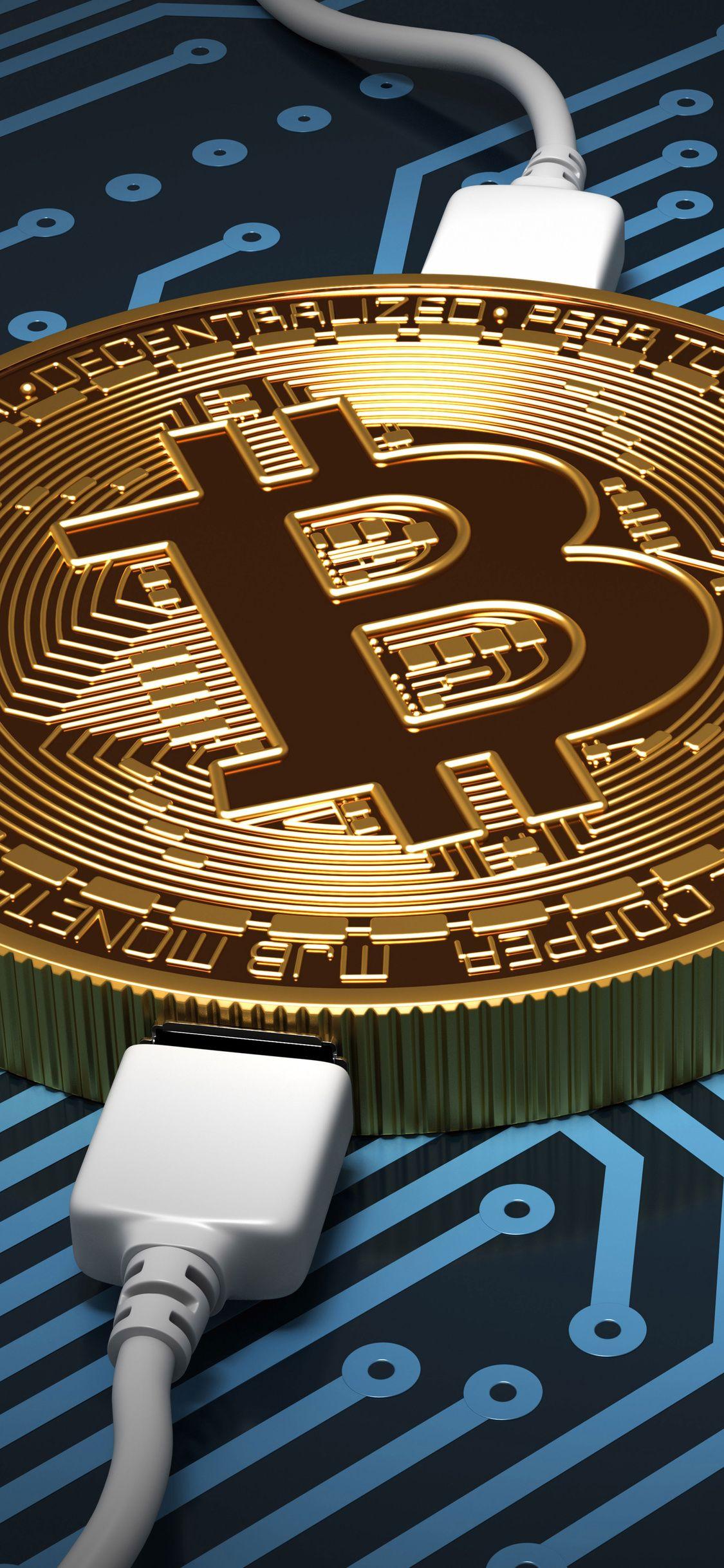 1125x2436 Bitcoin iPhone X Wallpaper