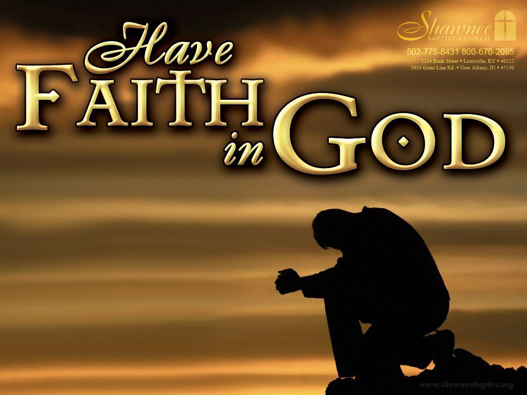 Hình nền 1024x768 Faith in God