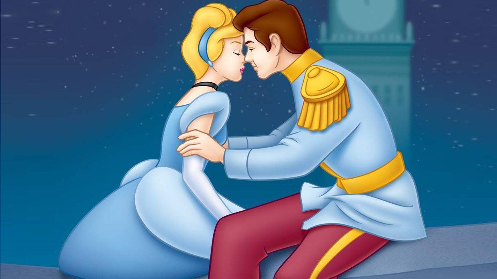 1920x1080 Cinderella And Prince Charming Love Story Walt Disney Screenshots HD Wallpaper For Deskx1200 :