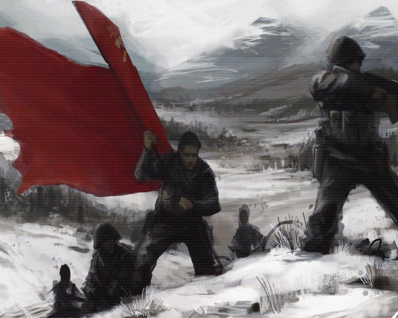 1280x1024 Red Army Wallpaper Desktop Background