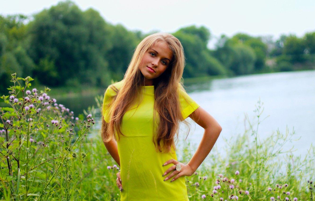 1332x850 Wallpaper summer, nature, summer, Russia, girls, nature, greens, Russian beauty image for desktop, section девушки